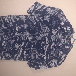 End express button down shirt